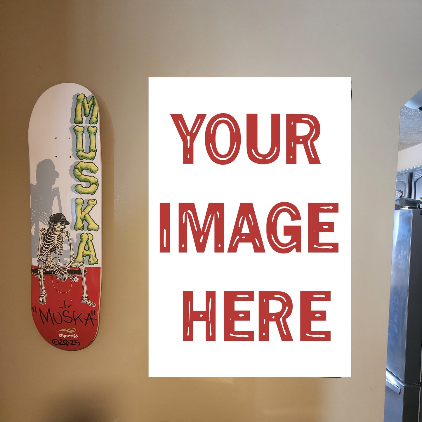 A Custom Postickers™ Poster Print