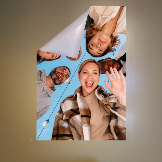 Custom GROUP PHOTO Postickers™ Poster Peel