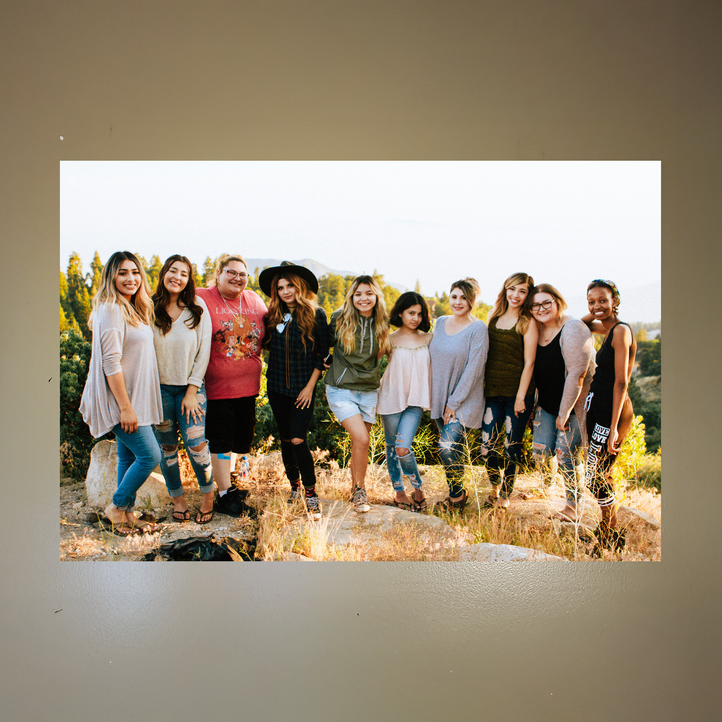 Custom GROUP PHOTO Postickers™ Poster Peel