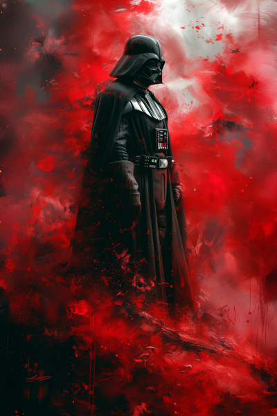 Darth 2 - Postickers™ Poster Print