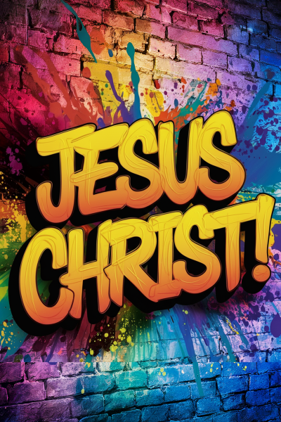 Jesus Christ! - Postickers™ Poster Print