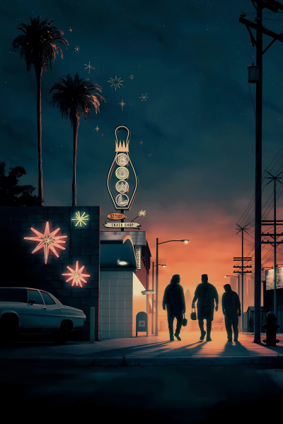 The Lebowski - Postickers™ Poster Print