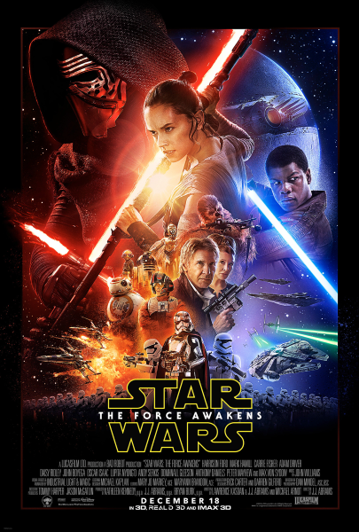 The Force Has Awakened 2 - Postickers™ Poster Print