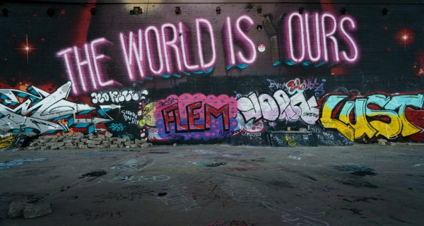 The World Is Ours - Postickers™ Poster Print