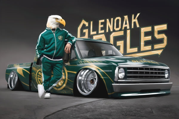 Schools GlenOak Eagles 2 - Postickers™ Poster Print