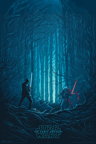 The Force Has Awakened - Postickers™ Poster Print