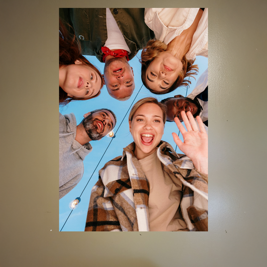 Custom GROUP PHOTO Postickers™ Poster Peel