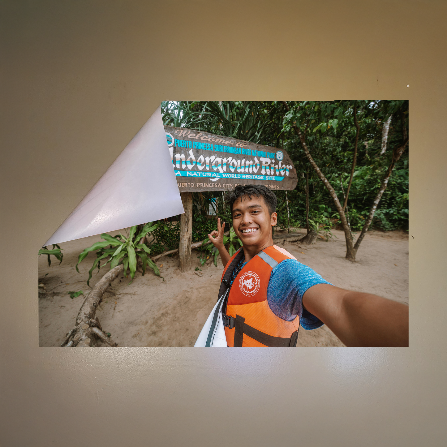 Custom VACATION Postickers™ Poster Peel