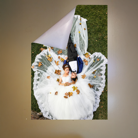 Custom WEDDING Postickers™ Poster Peel